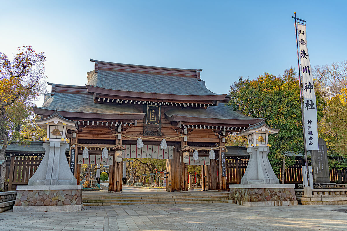 湊川神社で七五三
