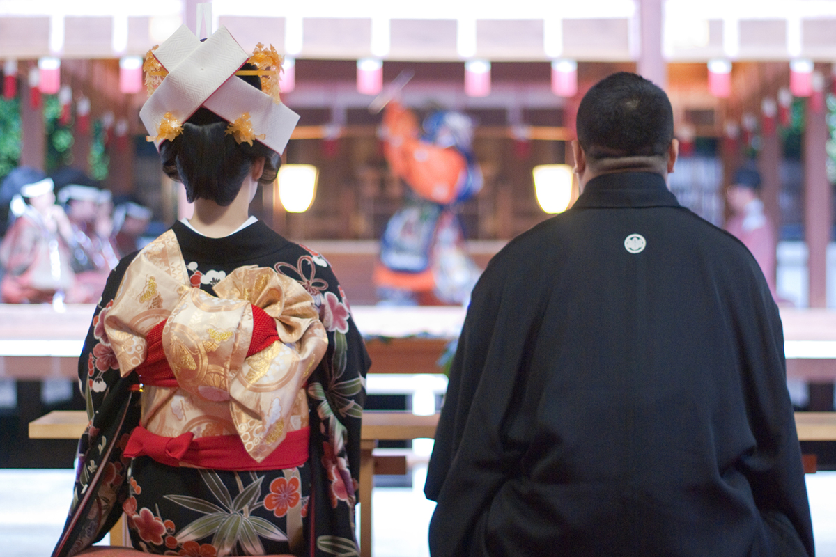 結婚式のお色直しに引き振袖
