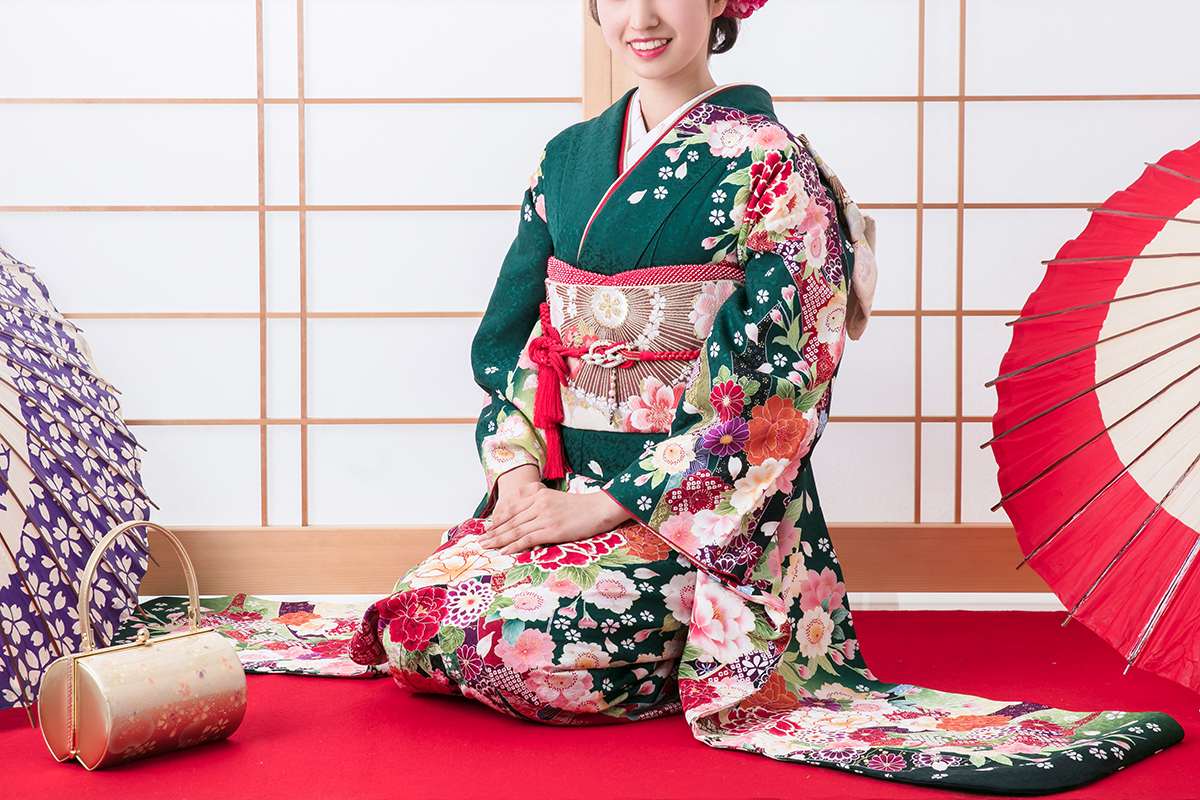 振袖の撮影